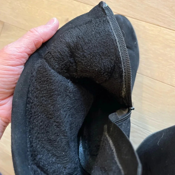 Chelsee girl black heeled booties size 7 - Picture 7 of 9